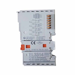 EL3314 El3314 TErminal 4-ChannEl Entrada analógica TEmpEraturE ThErmocouplE Módulo terminal de 16 bits - Product Image 2