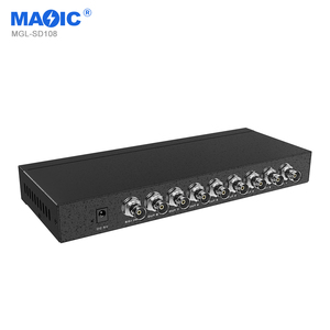 High Quality 1X8 SDI Video Splitter <strong>and</strong> Converter 1080p 1 <strong>Input</strong> 8 <strong>Output</strong> SDI Monitor Distribution Splitter Support SD/HD/3G SDI - Product Image 1