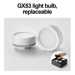 LEDシーリングライト7WGX53電球LEDダウンライトシーリングスポットライトライト家の天井の装飾ライトシンプルなオフィスリビングルーム - Product Image 4