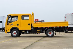 东风多利卡D6-S 140马力3.25米双排柴油左舵驾驶4X2半板轻型卡车1.6吨小型货物迷你卡车 - Product Image 4
