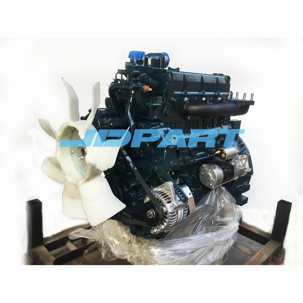 Kubota-motor diésel V3300, conjunto completo de motor