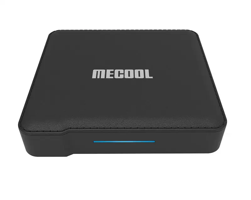 Mecool KM1 ATV S905X3 4G 64G tv box Certificado de voz inteligente control remoto 5G wifi Android 9,0 Streaming smart set top box STB KM