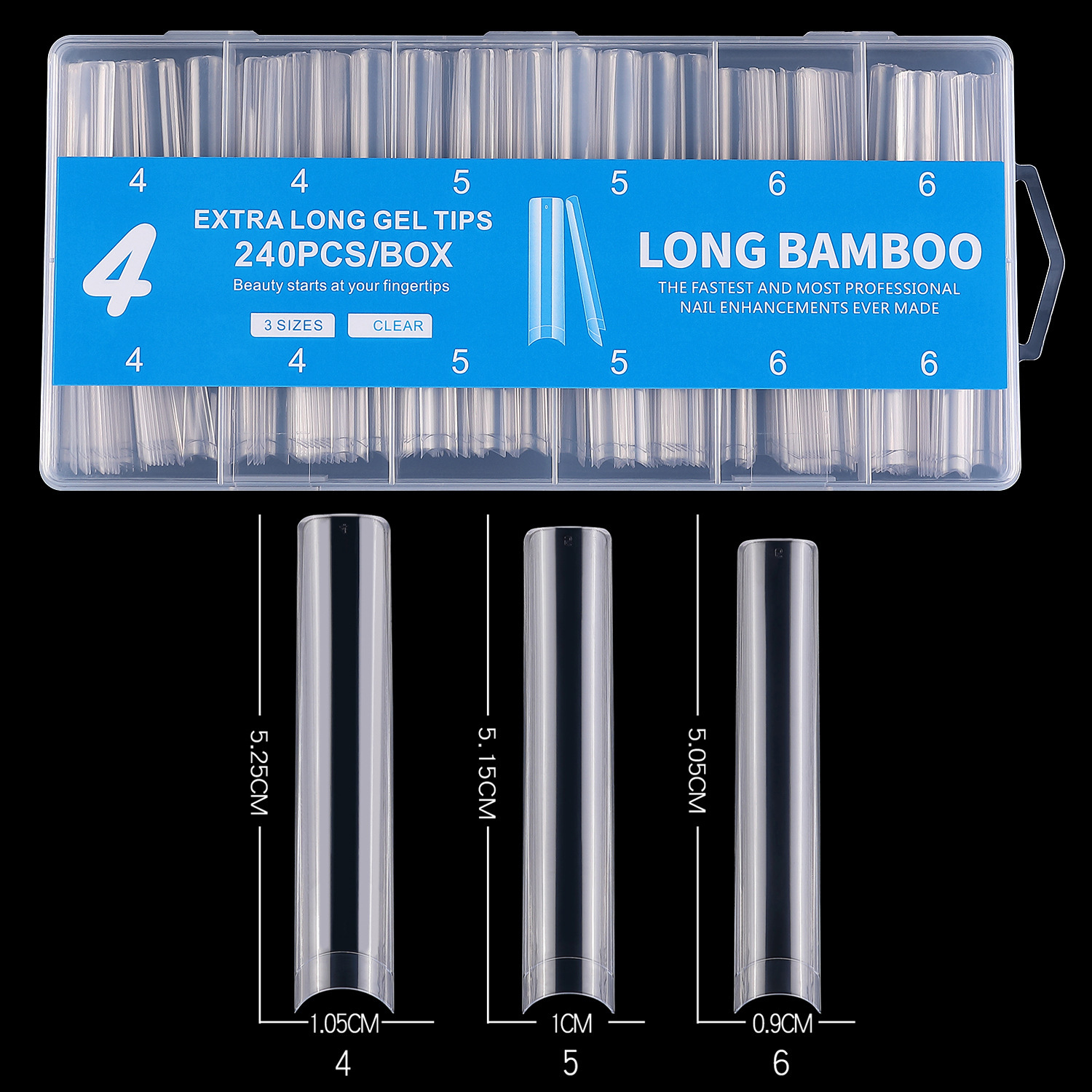 Tuyau d'eau extra-long transparent 4-456 type A-240 pièces