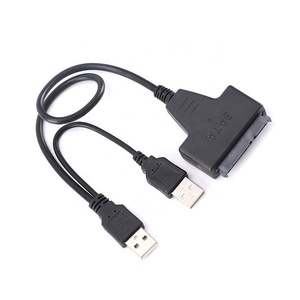 USB3.0至SATA双适配器笔记本硬盘电缆3.0具有USB2.0兼容性的外部硬盘机箱 - Product Image 5