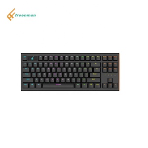 OEM Brand TKL Wireless Mechanical Gaming <strong>Keyboard</strong> <strong>Notebook</strong> 100% 456 RGB Desktop Q7 Gua Brown Switch Mechanical <strong>Keyboard</strong> - Product Image 2