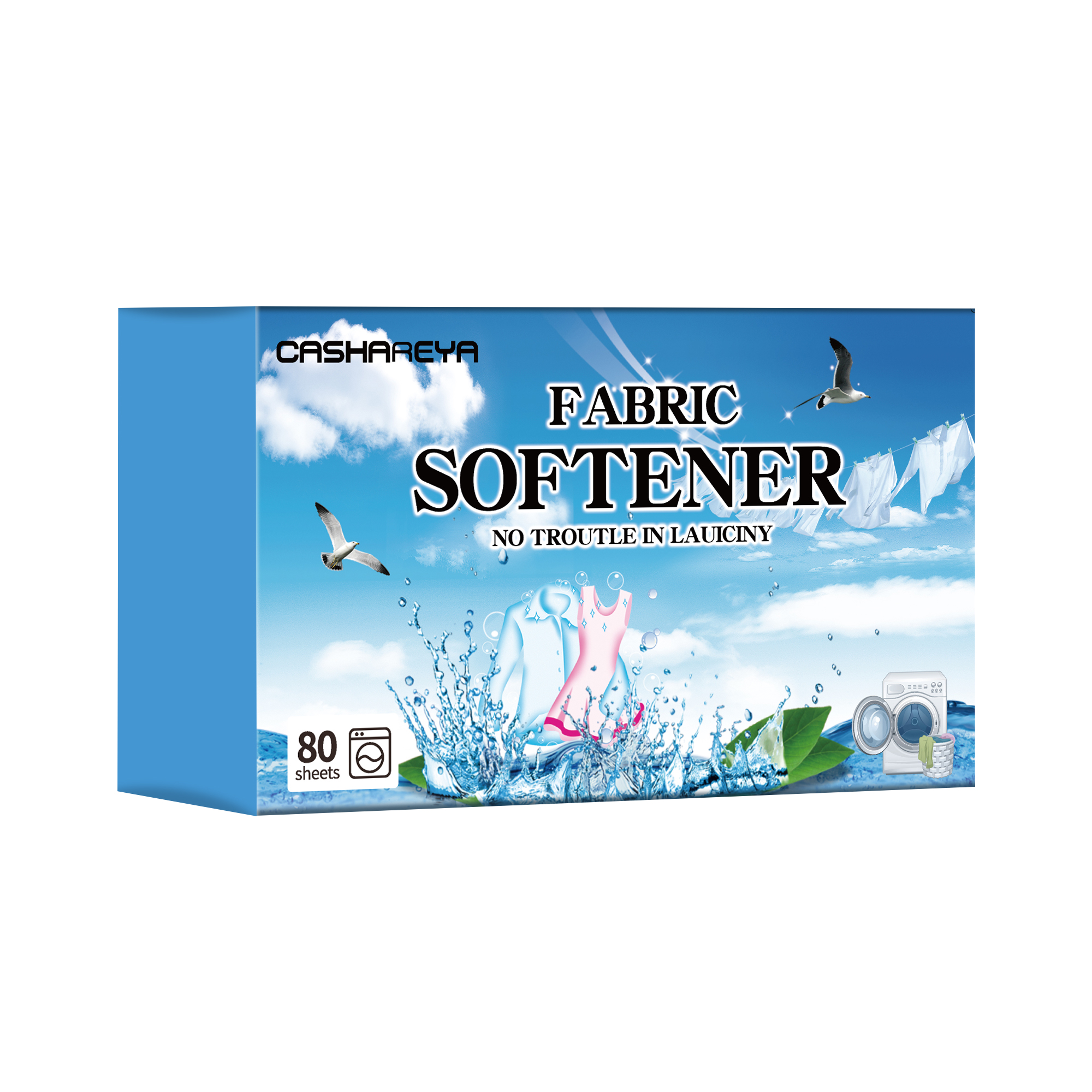 Parfum de lin frais 80 feuilles