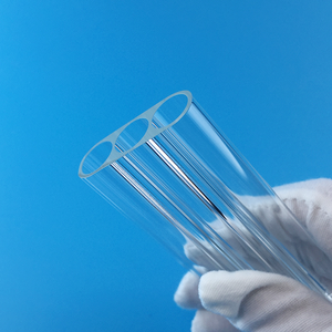 GENTLELASE Laser HEAD Triple BORE NEW Version Clear Quartz Pipe Quartz Tube,<strong>customized</strong> Ozone Free 1200 Degree <strong>Sio2</strong>,<strong>sio2</strong> 2.2g/cm2 - Product Image 3
