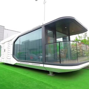 Lüks akıllı yüzer Villa Houseboat mobil ev ürün kamp kapsül ev - Product Image 1