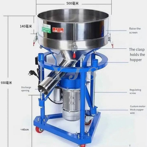Máquina vibratoria de tamiz de harina, tamiz automático de clasificación vibratoria, tamiz de leche de soja, máquina de tamiz de arroz para la industria alimentaria - Product Image 5