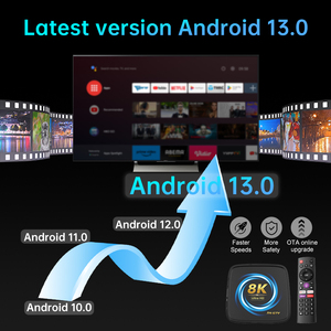 Hộp giải mã truyền hình vệ tinh thông minh Topleo Ott Set Top <span class=keywords><strong>Box</strong></span> Rk3528 Android 13 4GB RAM hỗ trợ 4K - Product Image 4