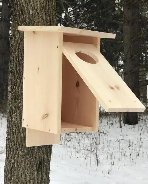 Casette per uccelli da appendere per esterni in legno case per uccelli in legno resistente-casa per uccelli in legno facile da pulire