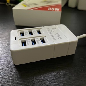 USB-C PD-Schnell ladegerät Verlängerung kabel Universal 6 1 20W Ausgangs leistung für mehrere Geräte-Telefone Tablets 3 USB + 3PD Adapter - Product Image 3