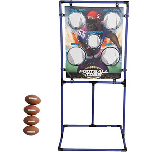 ポータブル屋内屋外ターゲットトスゲームセットサッカー野球トスゲームセットクックアウト裏庭の楽しいゲームのためのネットデザインのPVC - Product Image 1