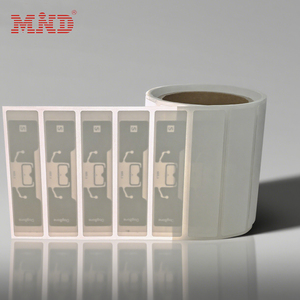 समर्थित डॉगबोन फोम रैफिड स्टिकर मार्टन स्पोर्ट्स टाइम टैग वैकल्पिक uhf rfid टैग गीला inlay सफेद मुद्रण योग्य लेबल टैग - Product Image 2