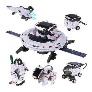 DIY Solar Power <span class=keywords><strong>Science</strong></span> Kit Pädagogisches Roboters pielzeug 6 <span class=keywords><strong>in</strong></span> 1 DIY Robotics STEM Wissenschaft experiment Solar roboter Spielzeug für Kinder