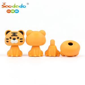 Soododo Tẩy Trang Bút Chì Đẹp 3D Cục Tẩy Động Vật Hình Hoàng Đạo Cục Tẩy Bán Buôn Trung Quốc - Product Image 4