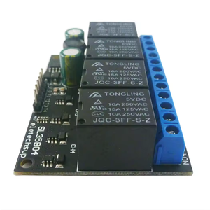 双安定多機能リレーN1-4CH DC 12VセルフロックフリップフロップPNトリガーボードUNO Raspberry Pi ESP32 ESP8266 - Product Image 3