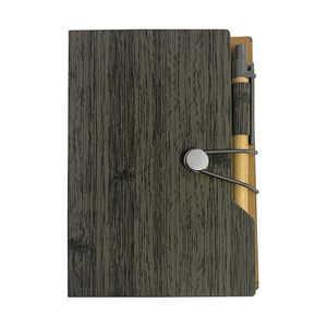 Bloc de notas adhesivas Eco Memo personalizado Bloc de notas pequeño Cuaderno de notas de papel Kraft con bolígrafo Logotipo personalizado