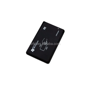 Lettore di schede LF/HF RFID IC lettore di Chip lettore Desktop USB - Product Image 3