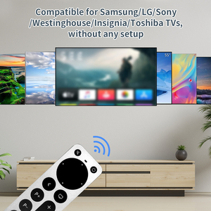 Custom Rolling 433 MHz Universal Infrared <strong>TV</strong> Remote Control Fixed Code Replacement for <strong>Apple</strong> <strong>TV</strong> 4K/Gen1 2 3 4 5 6 Wireless - Product Image 4