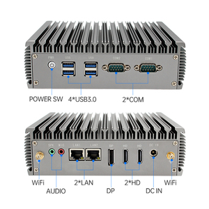Micro Industrial <strong>Computer</strong> <strong>Thin</strong> <strong>Client</strong> PC J6426 N100 4K Triple Display 2 COM 4g Smart Linux Iot Gateway Firewall Desktop Mini Pc - Product Image 3