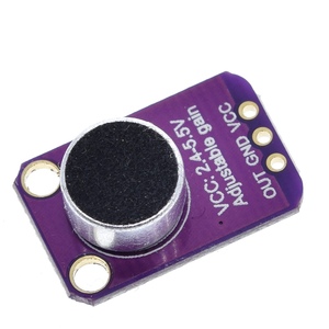 TZT GY-MAX4466 MAX4466 Elektret-Mikrofon verstärker modul Einstellbare Verstärkung OUT GND VCC-Verstärker platine 2,4-5V DC Für Arduino