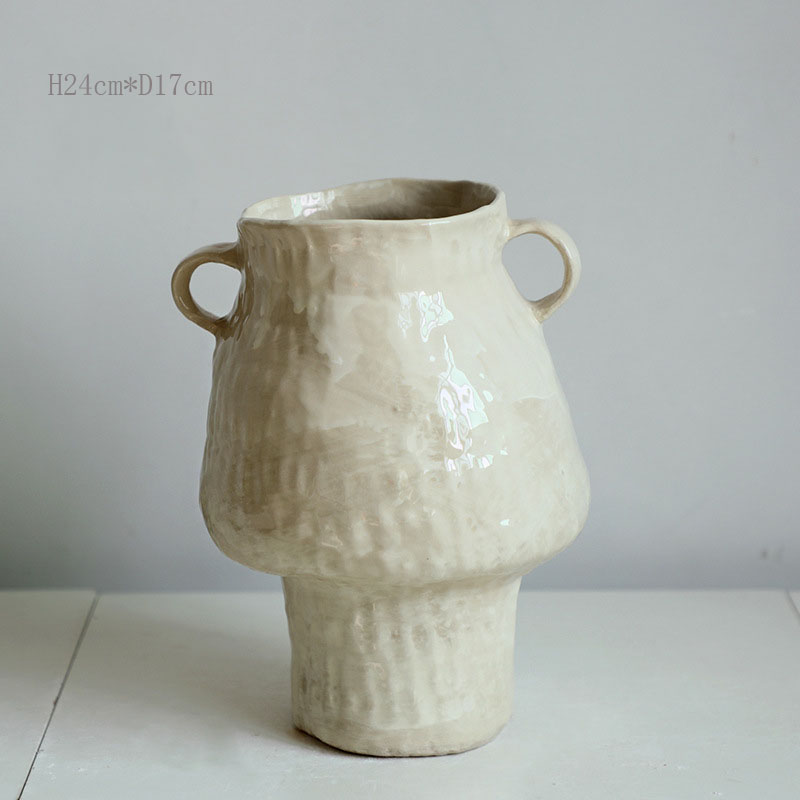 Beige H24 cm * P17 cm
