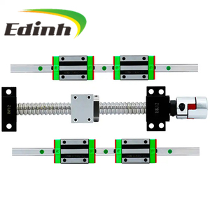 Alta precisión HG25 HGR15 HGR20 HGR25 HGR30 HGR 45 HGR65 HGH20C Aluminio Miniatura Riel de guía lineal y carro deslizante de bloque - Product Image 1