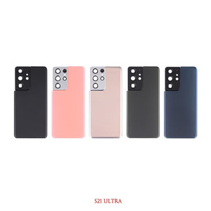 三星Galaxy S21 Plus S21 Ultra G991 G996 G998后玻璃电池盖后门外壳