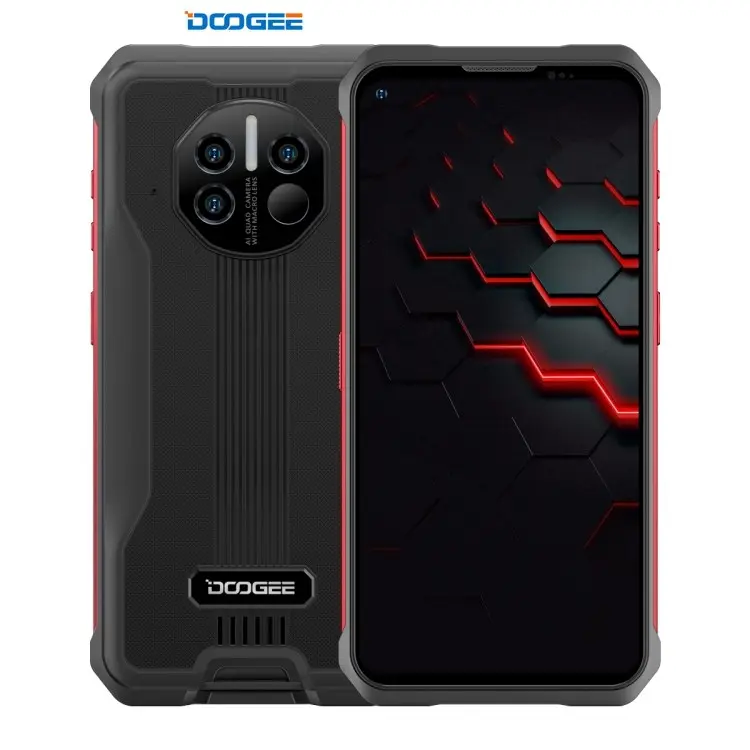 Doogee v10 smartphone, mais novo, 5g, 8gb + 128gb, celular inteligente, à prova d' água ip68, android, oficial, à prova d' água, telefone robusto