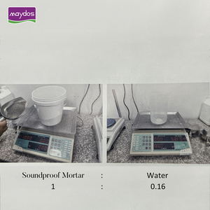 Ultimate Sound Insulation Materials Sound <strong>Proof</strong> Insulation <strong>Mortar</strong> Sound Insulation <strong>Mortar</strong> for Rooms - Product Image 5