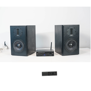 Samtronic ลำโพง HiFi ระดับความถี่เต็ม5.25นิ้ว, ลำโพงตั้งโต๊ะไม้แบบพาสซีฟลำโพงชั้นวางหนังสือ - Product Image 1