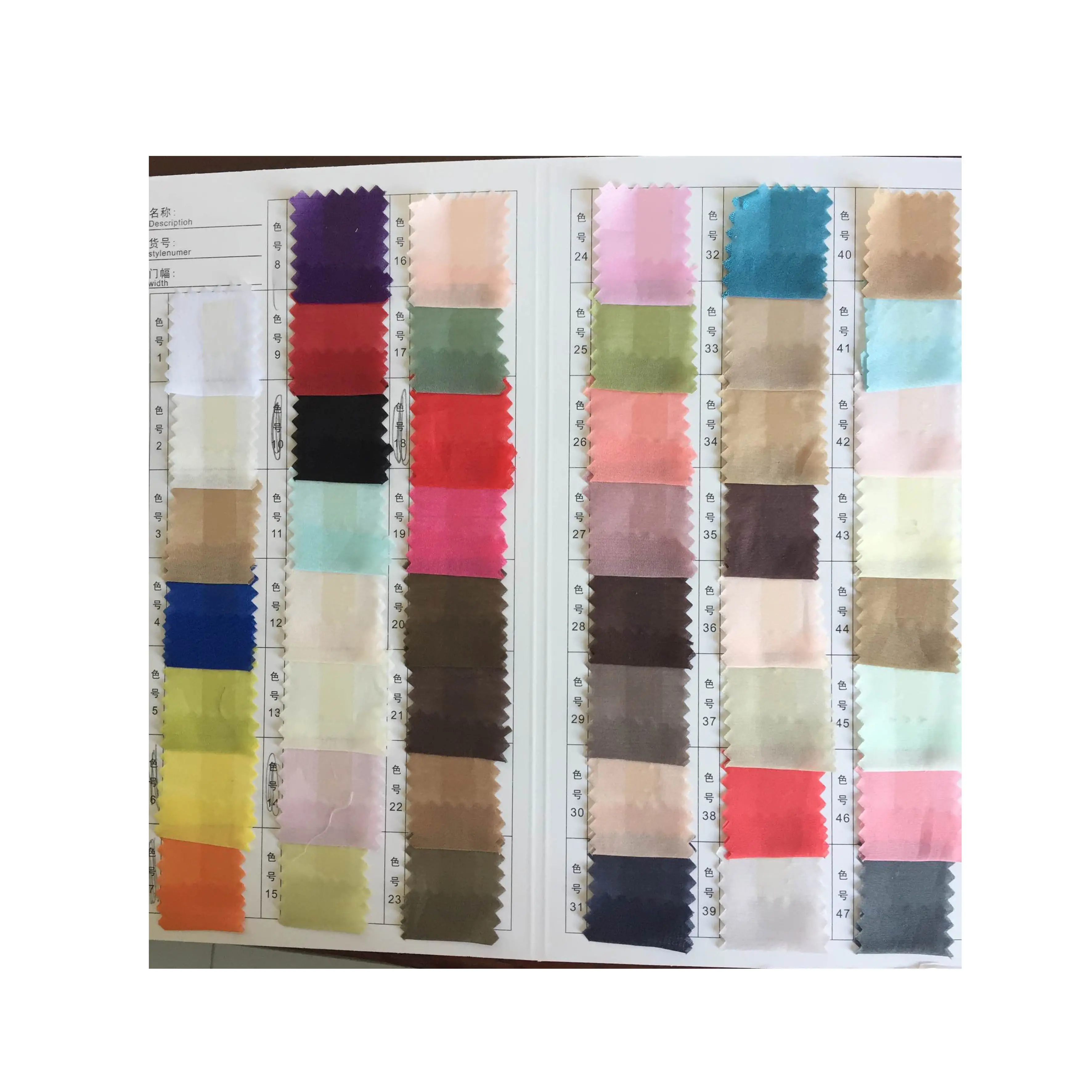 Wholesale Silk Cotton Fabric 9m/M 55"Cm 140cm 50s/50c Various Color Cotton Silk Fabric For Dress Or Lining