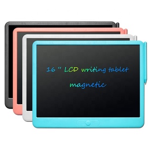 Magnetic Rechargeable <strong>Writing</strong> Board 16 Inch LCD <strong>Writing</strong> Tablet Graphics White Drawing Board Message <strong>Writing</strong> Slate - Product Image 6