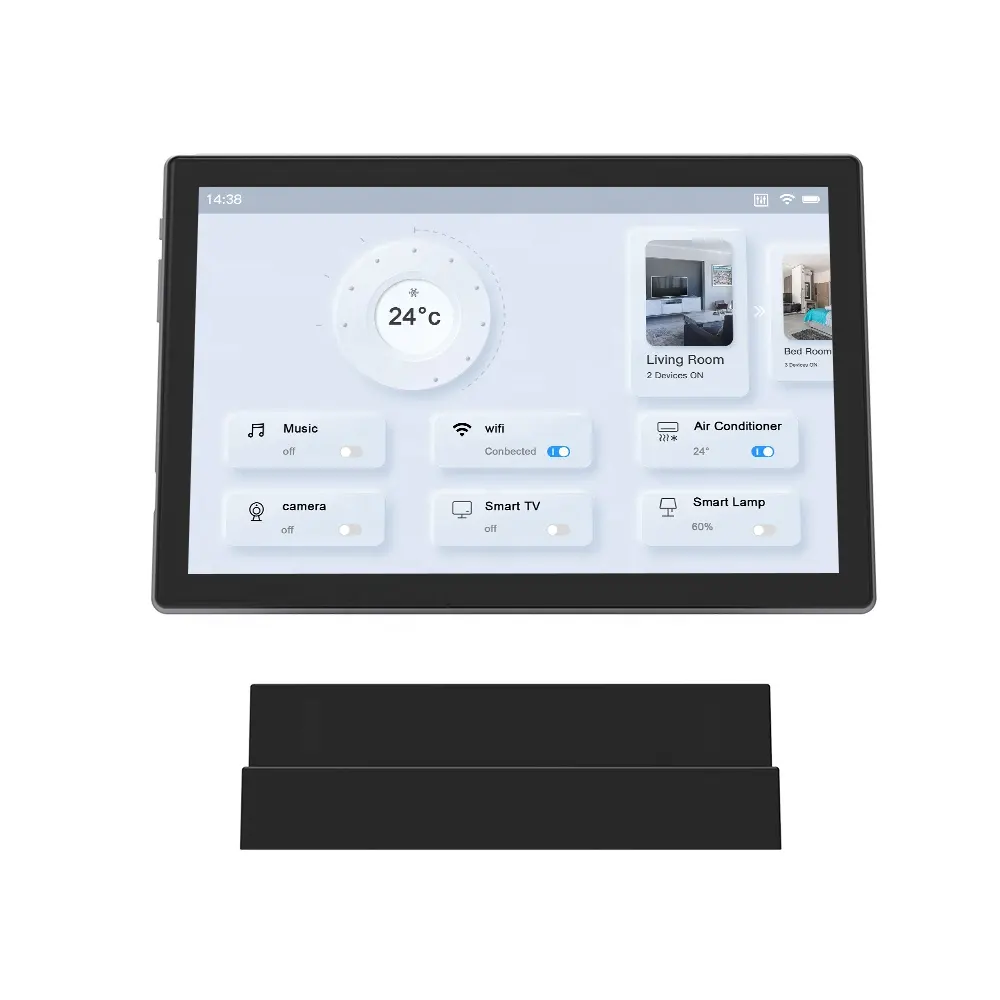 Individuelles 10 zoll tablet android smart home tablet computer touchscreen industrieller all-in-one-pc montiertes tablet android