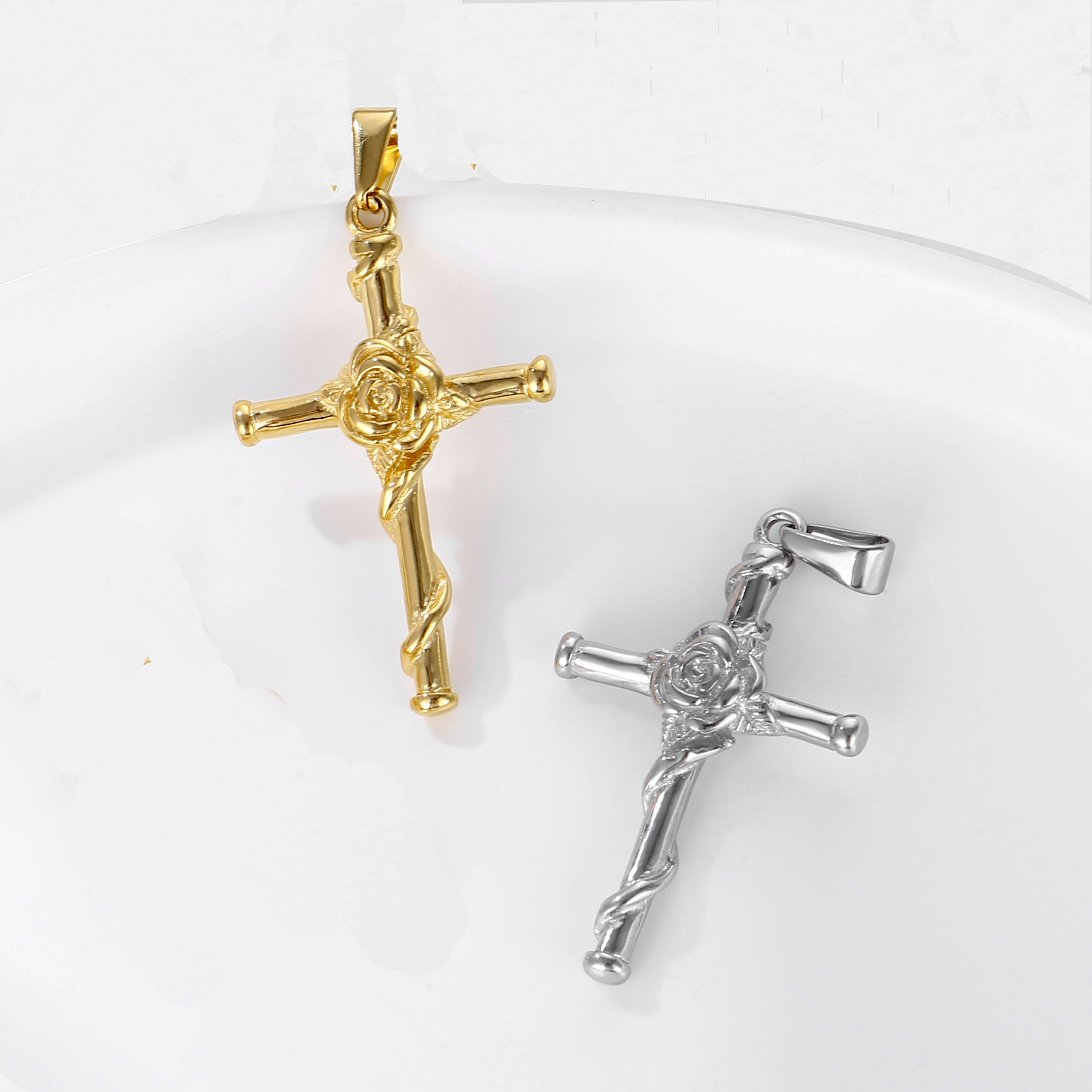 cross rose 38mm