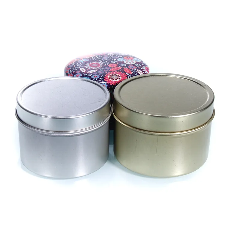 Luxury Candle Jars Tin Candle Jar Candle Jar With Box