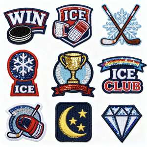 Tùy Chỉnh Sắt Trên Twill Dệt Các Bản Vá Lỗi F1 Áo Sơ Mi Đồng Phục Thể Thao Cho Các Trường Học Phù Hiệu Thăng Hoa Thêu 3D Vá - Product Image 1