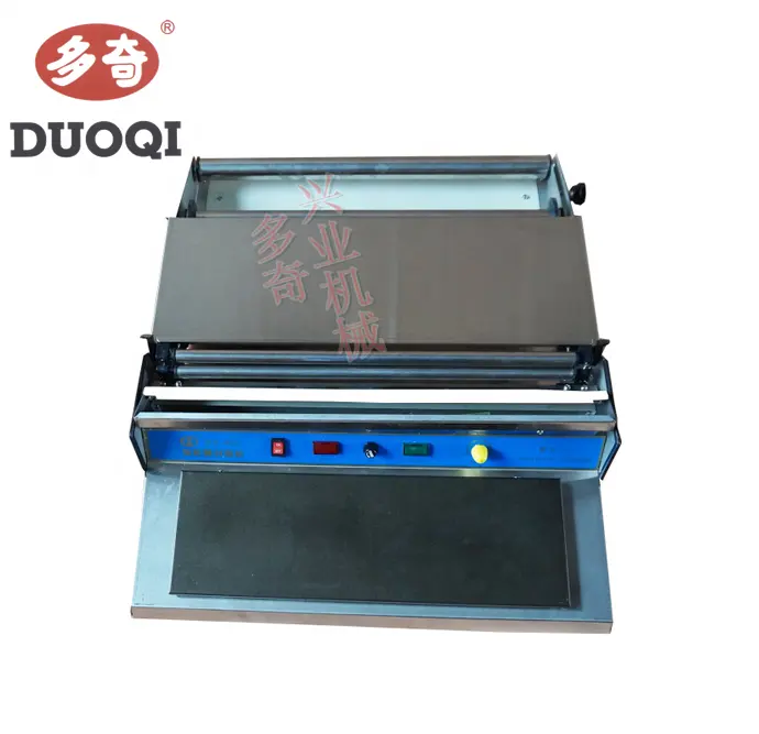 DUOQI BX-450 ısı kesme sızdırmazlık paketleme makinesi manuel el sarıcı forsuper pazar sızdırmazlık makinesi