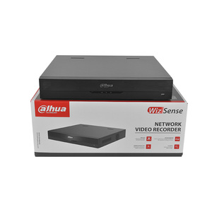 Dahua-Grabadora de vídeo en red POE NVR original, reconocimiento facial, 32 canales, 1U, 2 discos