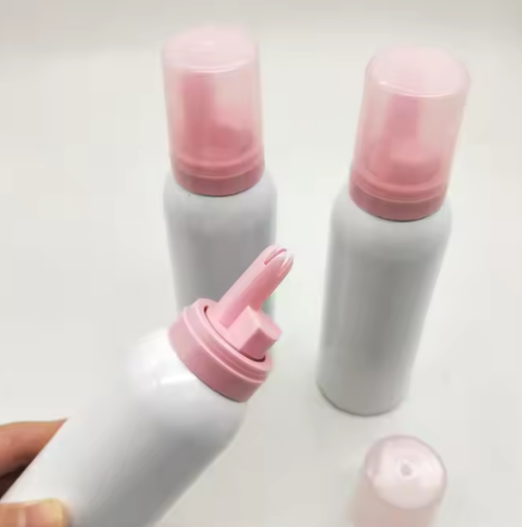 Pink cap+pink foam