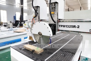TechPro 2头路由器CNC1325带锯片的1530木材数控雕刻机 - Product Image 3