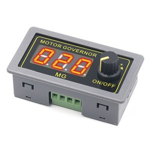 DC 5-30V 12V 24V 5A DC Motor Controller PWM Velocidad ajustable Pantalla digital codificador relación de trabajo frecuencia MAX 15A - Product Image 1