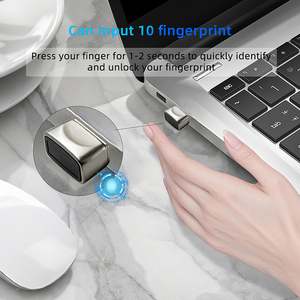 Lector biométrico de metal con interfaz USB, escáner seguro de huellas dactilares para Windows 10/11, Hello Biometrics Secure Login - Product Image 6