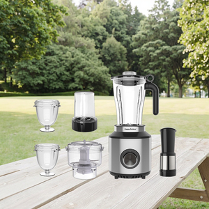 HappyPartner Multifunctional 6-in-1 Blender <strong>Mixer</strong> Grinder Food Blender Electric Juicer Grinder Smoothie Maker - Product Image 1