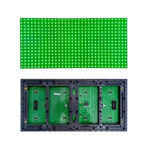 Pannello per esterno a led a singolo colore p10 modulo a led rosso blu giallo verde modulo per messaggio in esecuzione display a led - Product Image 1