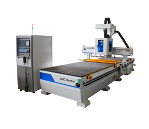 Mehrzweck-CNC-Fräsmaschine bester Preis mit oszillieren dem Winkel messer zum Schneiden von vor isolierten Kanal platten - Product Image 2