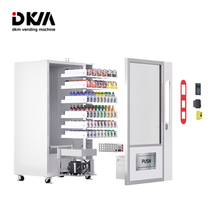 Dkmvending中国散装自动数字冰柜汽水自动售货机饮料和小吃 - Product Image 3