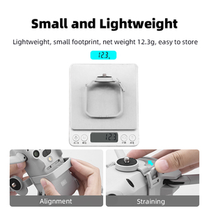 Uzatma braketi için DJI Mini 4 Pro vida tutucu dağı ile DJI Mini 3 Pro/4 Pro Drone için GoPro kamera - Product Image 4