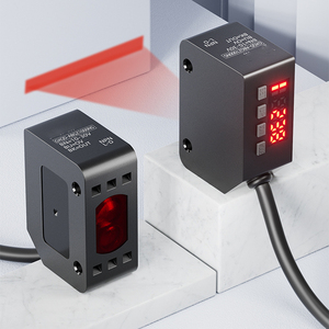 Digital display photoelectric switch <strong>sensor</strong> <strong>diffuse</strong> reflection visible strip spot conveyor belt conveyor belt <strong>sensor</strong> - Product Image 2